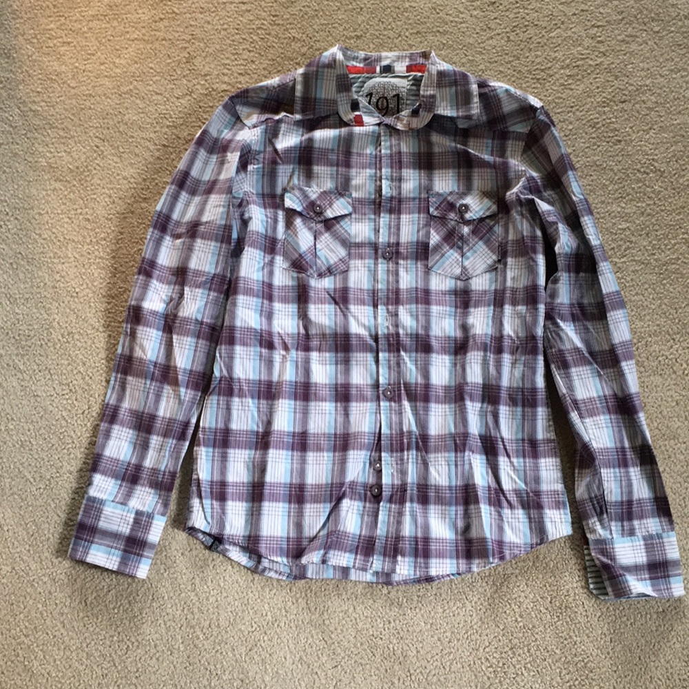 Plaid Men's Button-down